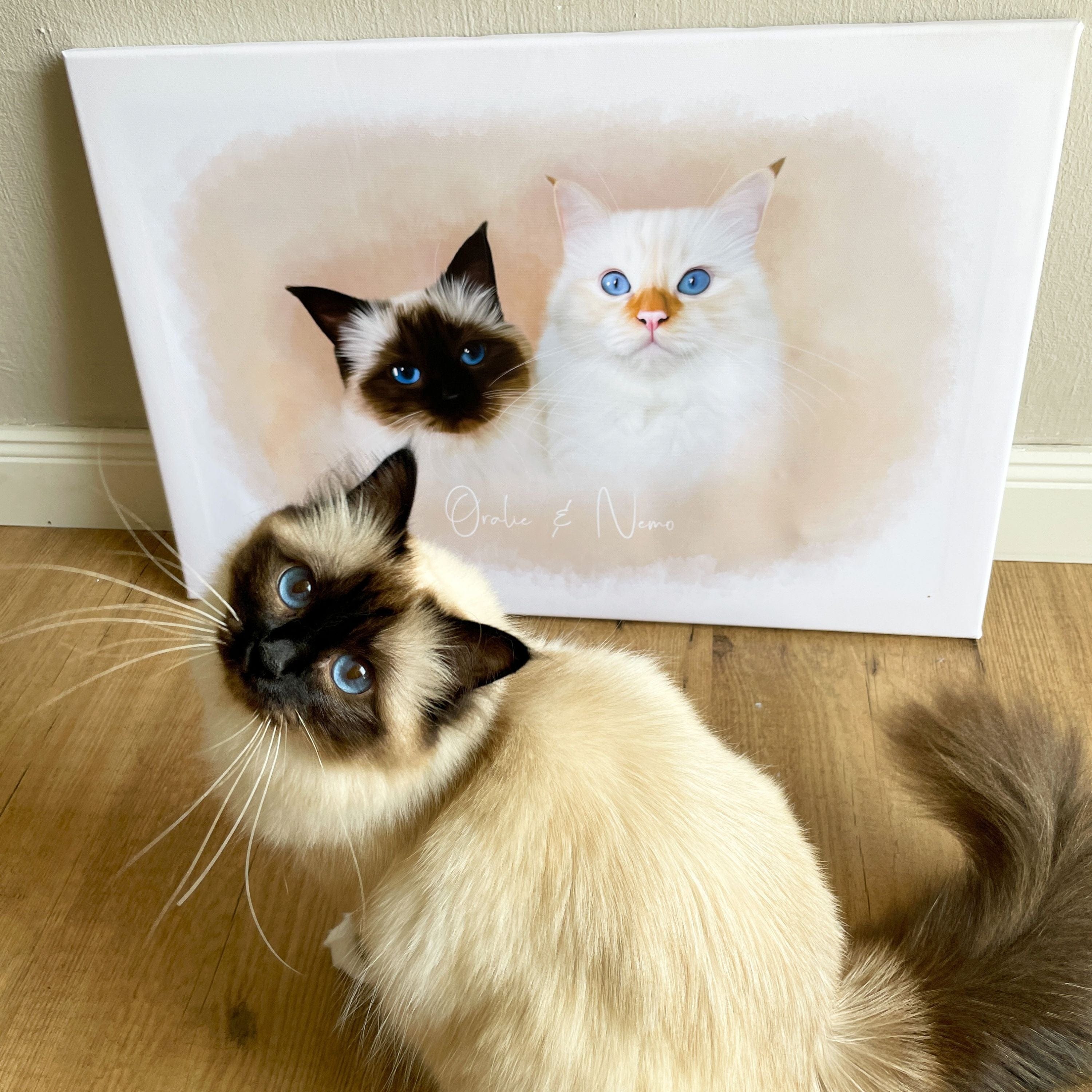 Wasserfarben Portrait