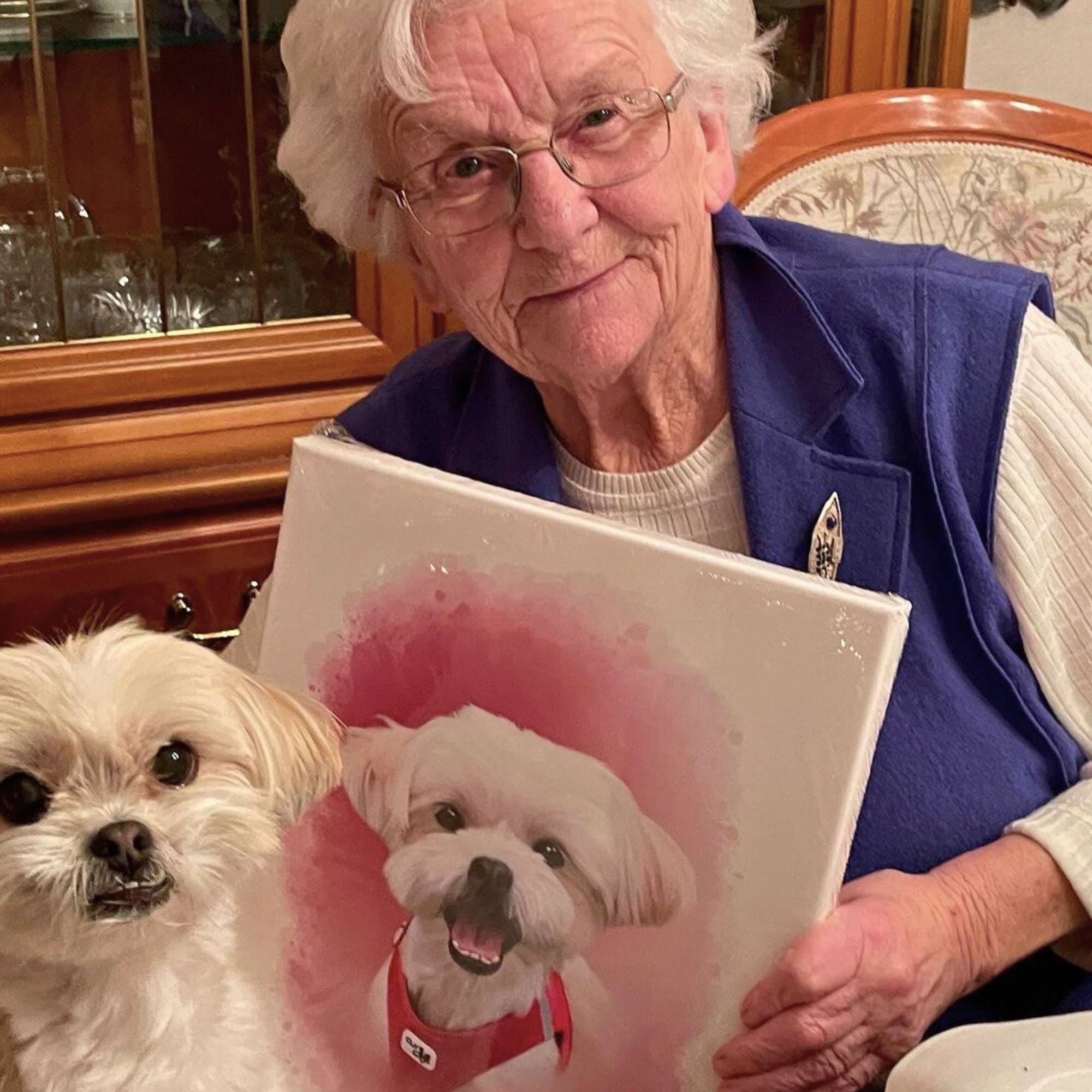 Wasserfarben Portrait