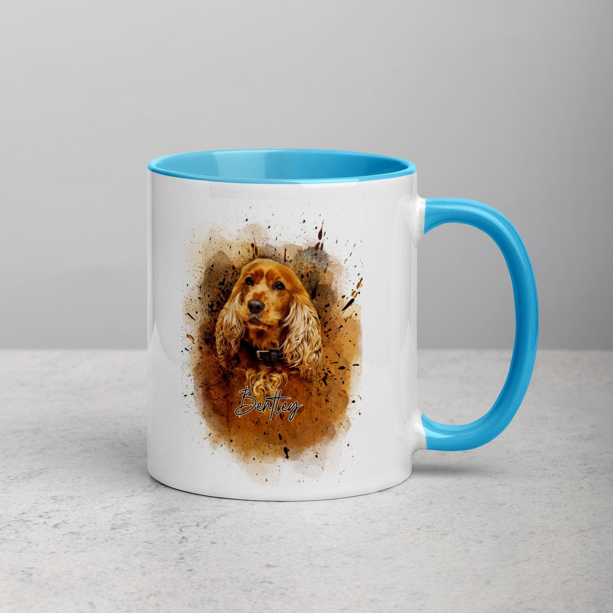 Bunte Graffiti-Tasse