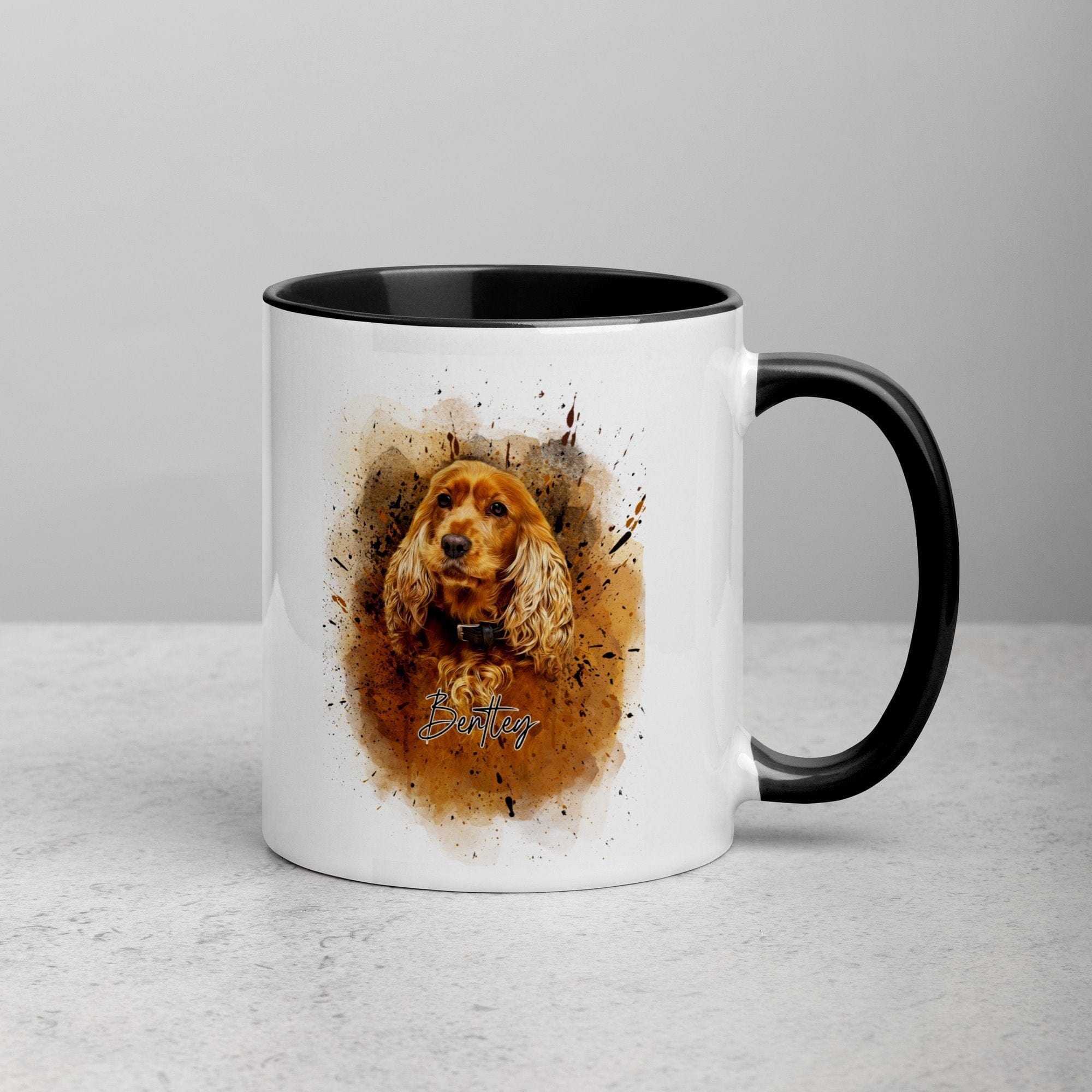 Bunte Graffiti-Tasse