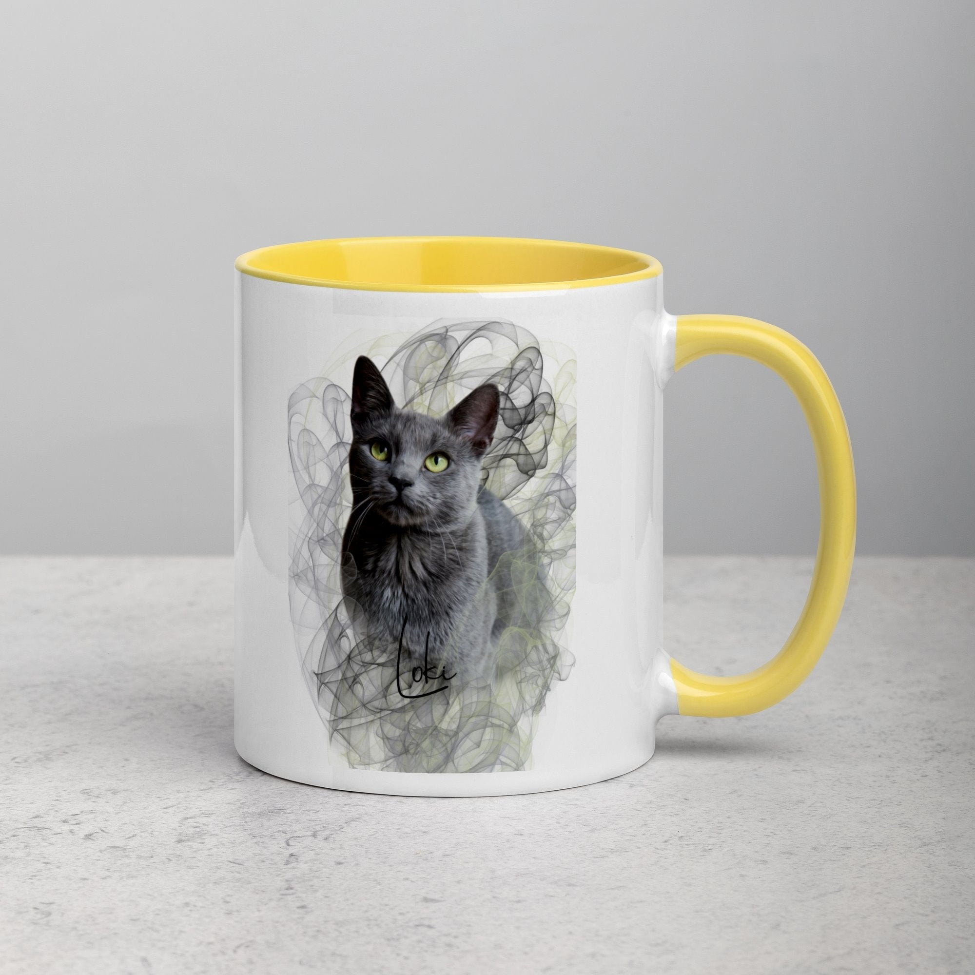 Bunte Rauch-Tasse